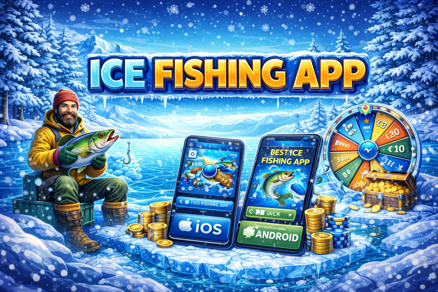 Mis On Ice Fishing Mobile Rakendus